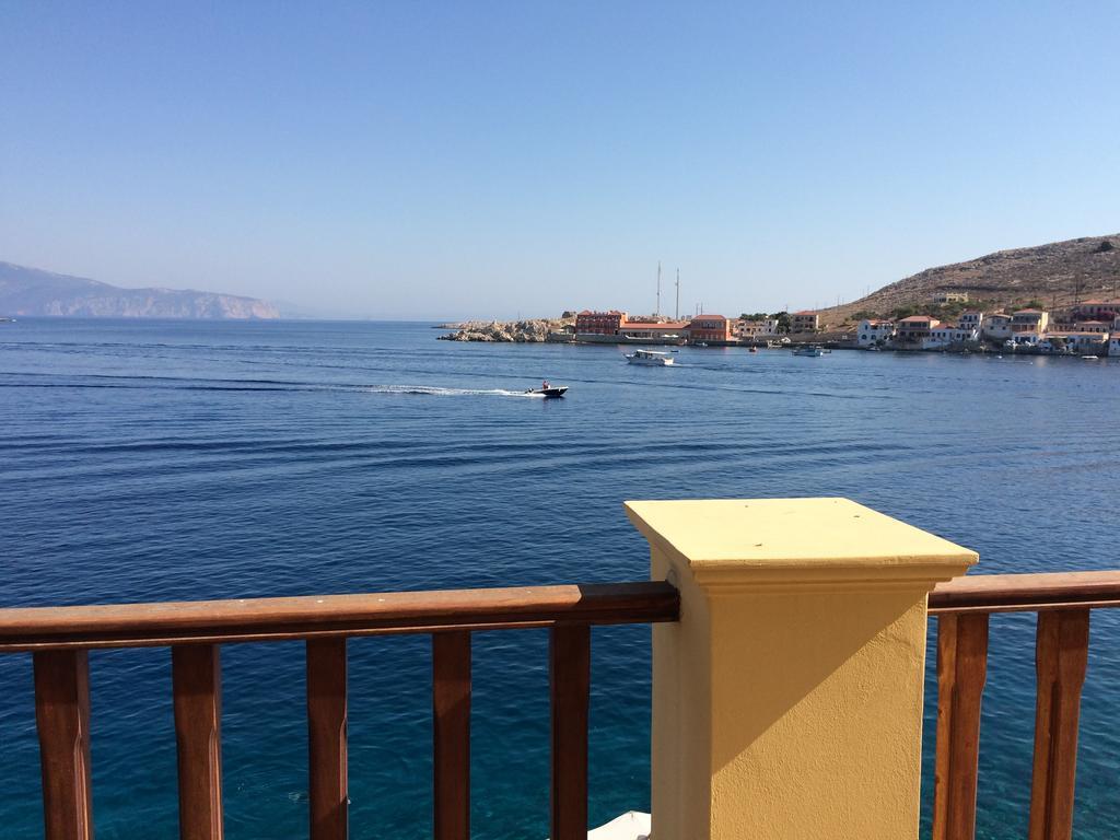 Villa Amalia Chalki Town Exterior foto
