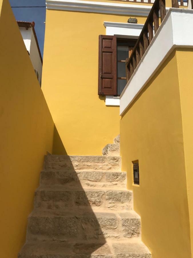Villa Amalia Chalki Town Exterior foto